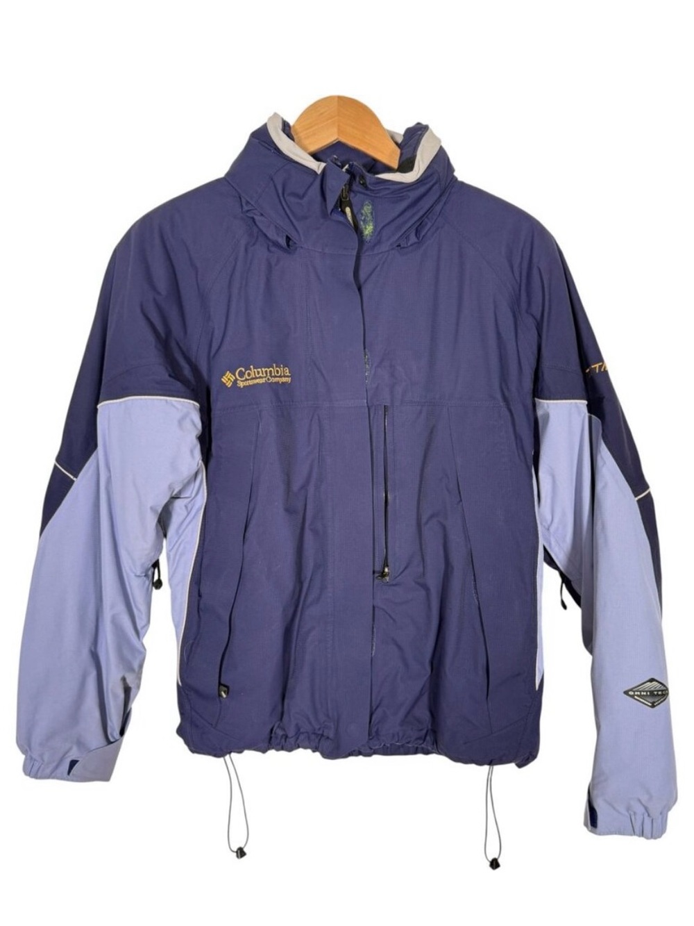 Vintage Columbia Women's Omni Tech Titanium Ski Jacket Retro Purple L
